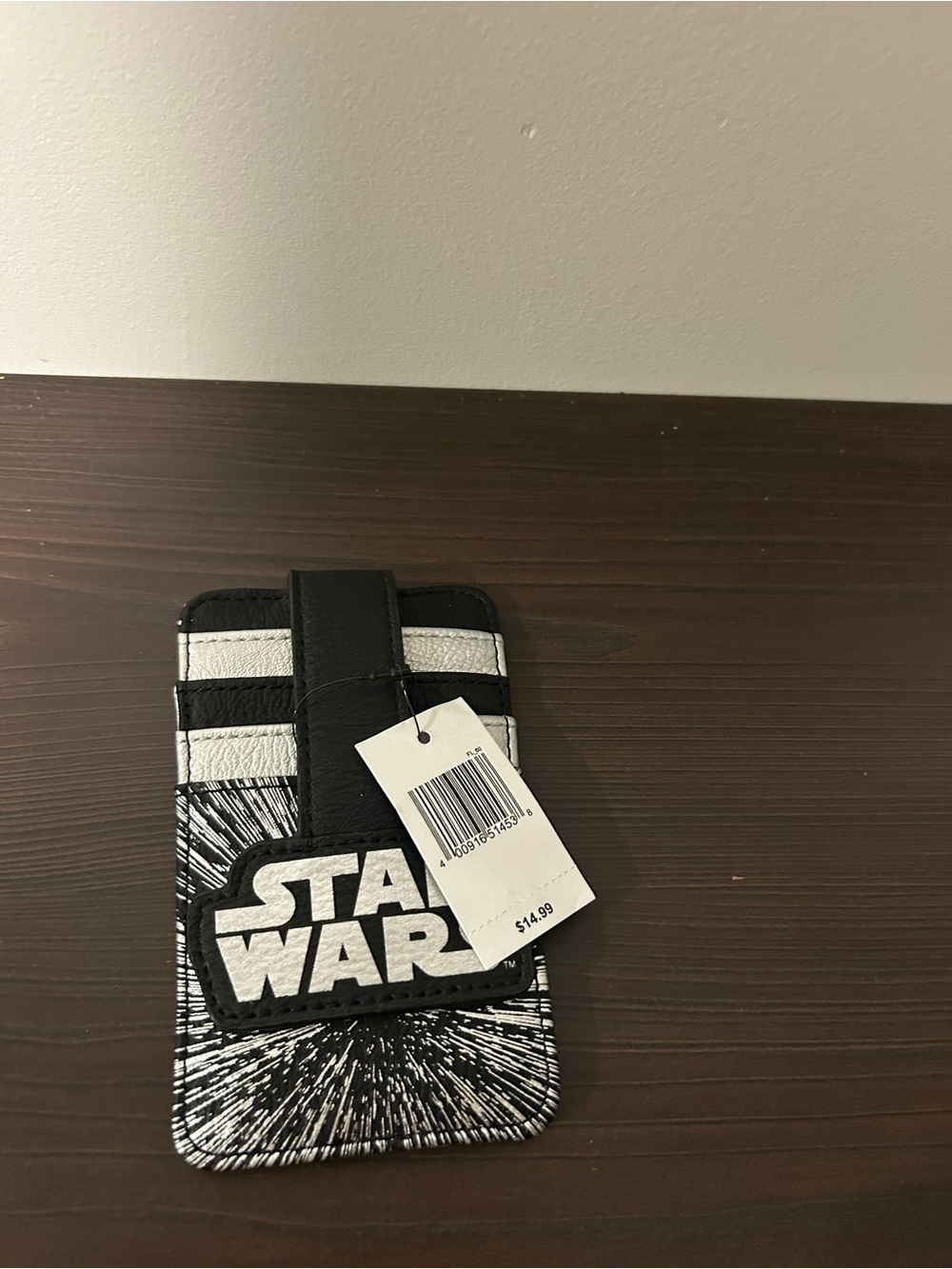 Loungefly Black & White Star Wars Card Holder